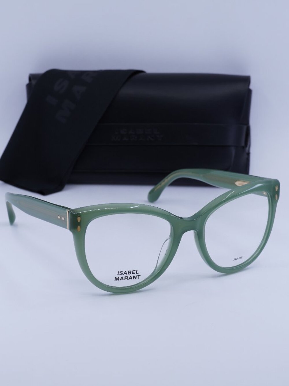 Isabel Marant IM 0089/G 01ED 00 Cat Eye Eyeglasses 53mm - Green
